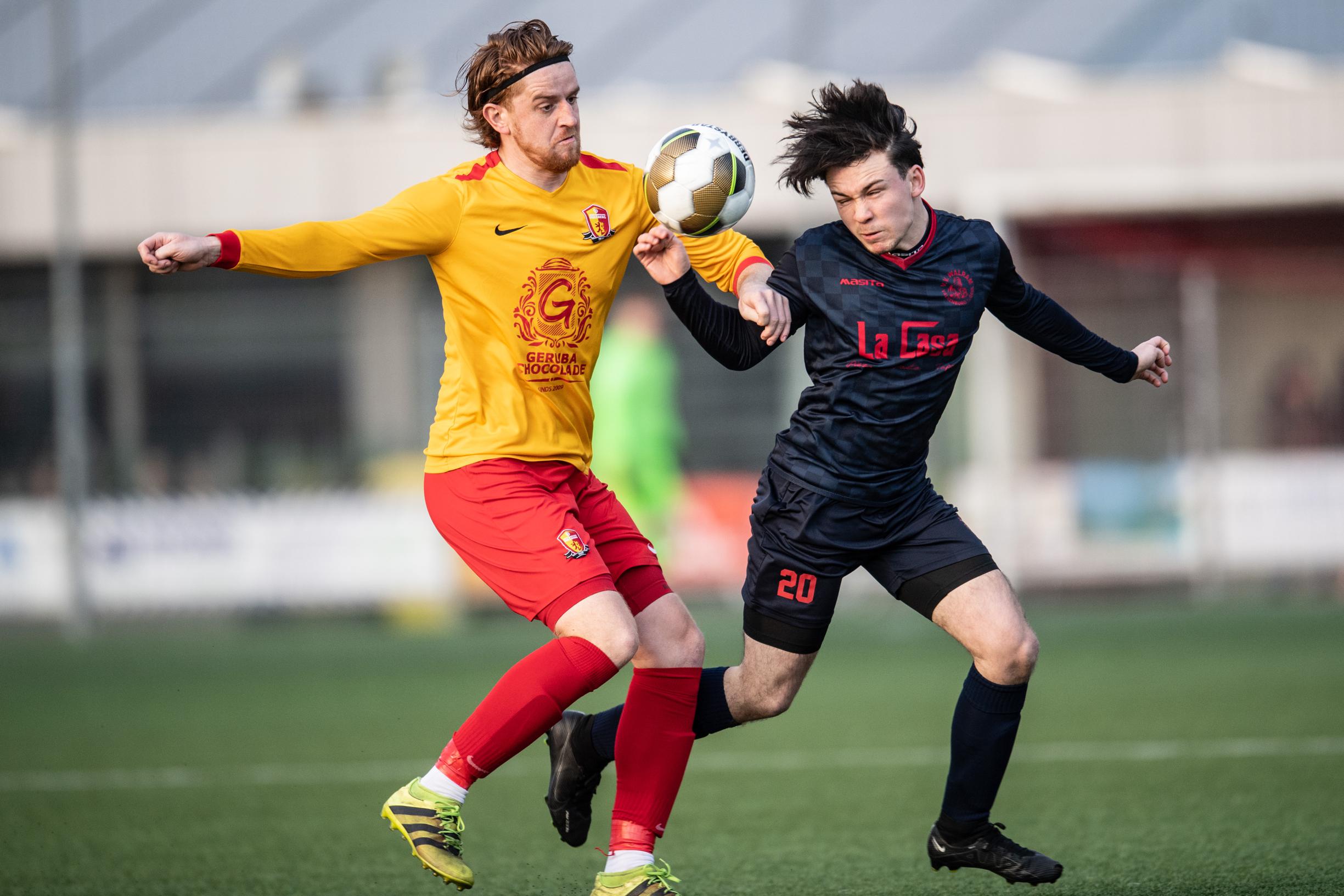 500 toeschouwers wonen derby én topper bij: Walram pakt volle winst tegen SV Hulsberg